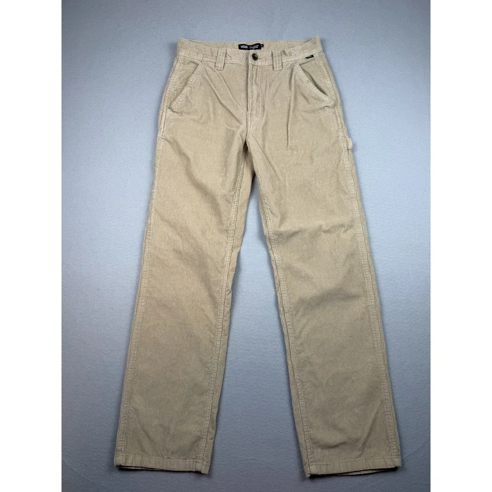 Vans Drill Chore Carpenter Pants Mens 30x30 Relaxed Cotton Skater Corduroy